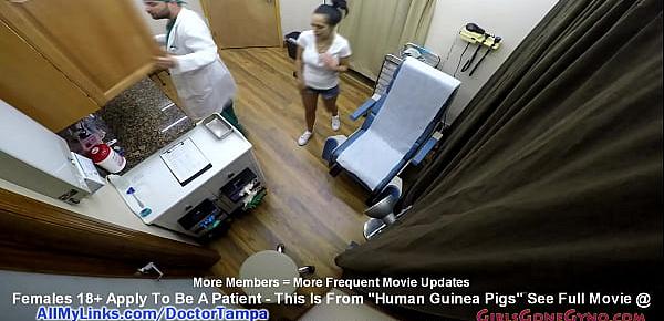 trendsFrench Immigrant Adrianna Fox Must Pass Medical Exam to Stay in US At Gloves Hands Of Doctor Tampa @ GirlsGoneGynoCom